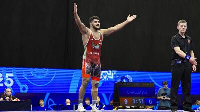  قهرمان کشتی فرنگی جهان: قول می‌دهیم ۱۰۰ درصد توانمان را روی تشک بگذاریم