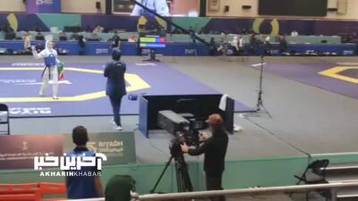  اولین طلای تکواندو ایران با قهرمانی سانیا کریمی در مسابقات همبستگی کشورهای اسلامی