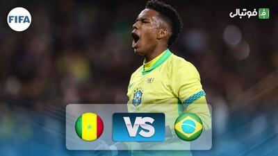  خلاصه بازی برزیل ۲-۰ سنگال