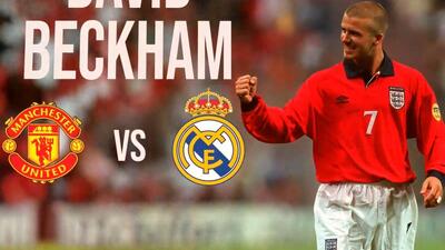  سوپرگل دیوید بکام مقابل رئال مادرید با پیراهن منچستریونایتد