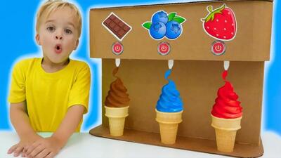  ولاد ؛ ولادو نیکی جدید ؛ چالش و بازی ؛ کودک ولاد و نیکی ؛ کارتون سرگرمی نیکی