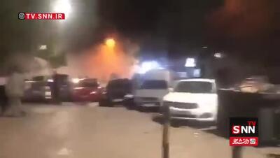  اصابت موشک به یک ساختمان مسکونی در دمشق
