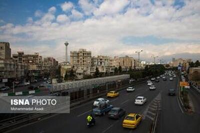  ابری شدن و کاهش دمای تهران تا دوشنبه