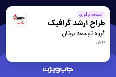  استخدام طراح ارشد گرافیک در گروه توسعه بوتان