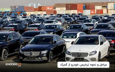  مراحل و نحوه ترخیص خودرو از گمرک