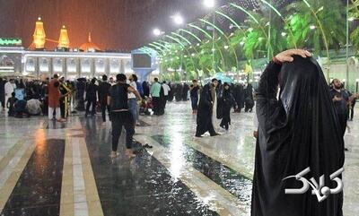  بارش زیبای باران پاییزی در بین الحرمین | ویدئو - مجله اینترنتی کولاک