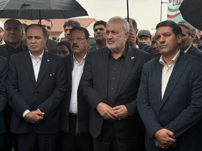  آیین کلنگ‌زنی و آبرسانی با حضور وزیر نیرو و کشاورزی برگزار شد