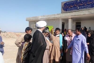  افتتاح یک مدرسه ابتدایی در روستای چاه دازو دلگان