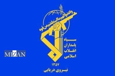  نیروی دریایی سپاه نفتکش متخلف را در جنوب سواحل مکران توقیف کرد