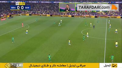  خلاصه بازی برزیل 2-0 سنگال (دوستانه ملی - 2025) - پارس فوتبال