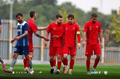  پیروزی پرگل پرسپولیس در دیدار تدارکاتی مقابل گل‌گهر - پارس فوتبال