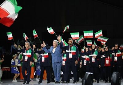  رژه کاروان ایران در افتتاحیه المپیک ناشنوایان - پارس فوتبال