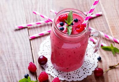  آموزش تهیه اسموتی چری بری؛ نوشیدنی پرخاصیت ویتامینی