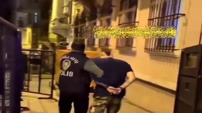  فیلم بازداشت بلاگر خشن ایرانی در استانبول