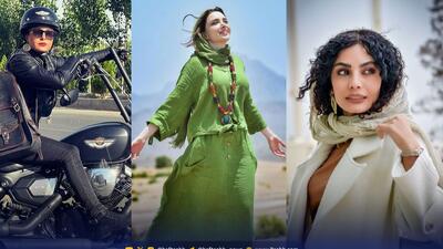  سلفی صحرا اسداللهی، دنیای مادرانه بهنوش طباطبایی، خوش گذرانی حدیثه تهرانی