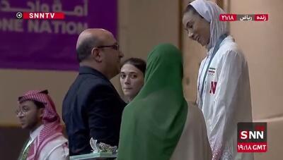  مراسم اهدای مدال تکواندو