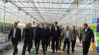  بازدید معاون دیپلماسی اقتصادی وزارت امور خارجه ایران از منطقه آزاد ارس