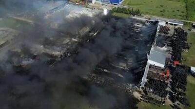  در پی انفجار و آتش‌سوزی در شهر ازیزا آرژانتین، دست کم 25 نفر زخمی شدند