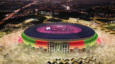  افتتاح ورزشگاه مدرن ابن بطوطه؛ حسرت ایرانی‌ها دوچندان شد