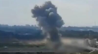  تصاویر حمله موشکی ایران به مقر موساد و بن گورین