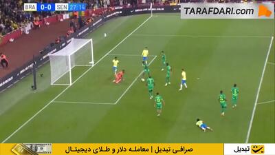  گل زیبای استوائو به سنگال (برزیل 1-0 سنگال)