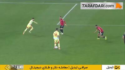  گل میکل اویارزابال به گرجستان از روی نقطه پنالتی (گرجستان 0-1 اسپانیا)