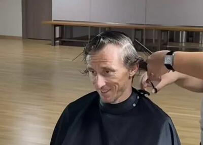  تغییر پس از ۱۱ سال: مدل موی جدید مودریچ (عکس)