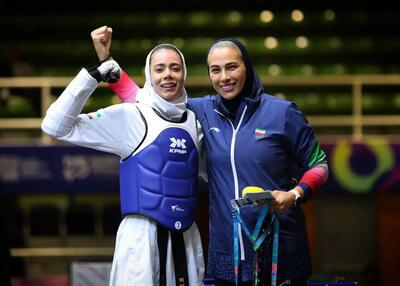  برنز ریاض بر گردن هستی محمدی ۱۹ ساله