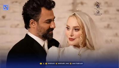  سلفی جدید و عاشقانه تازه عروس داماد سینمای ایران | تغییر چهره بابک جلب توجه کرد