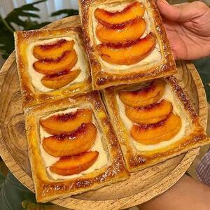  شیرینی هلو راحت و خوشمزه!