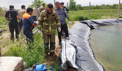  استخر کشاورزی در سجزی جان جوان ۲۸ ساله را گرفت