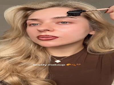  میکاپ پاییزی شیک