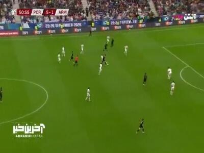 دبل برونو؛ گل ششم پرتغال توسط برونو فرناندز در دقیقه 51