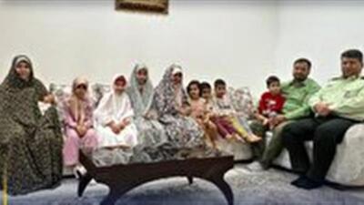 تولد نهمین فرزند سرگرد یزدی