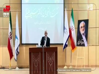 جلیلی: غرب برای فوت خانمی در ایران اشک تمساح ریختند، ولی برای نسل‌کشی در غزه سکوت کردند