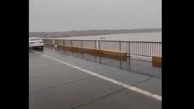  رود دجله بعد از بارش باران