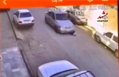  زیر گرفتن یک دانش‌آموز در مشهد توسط راننده زن