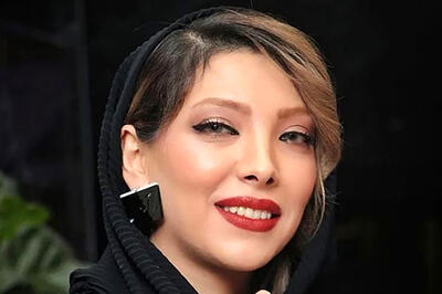  استایل شیک و مجلسی صدف اسپهبدی در یک مراسم