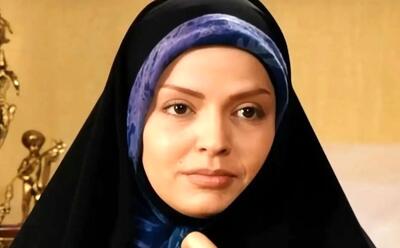  «مرضیه» سریال آوای باران در حال کوهنوردی با پسرش