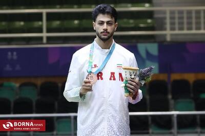  علی خوش روش به مدال برنز رضایت داد