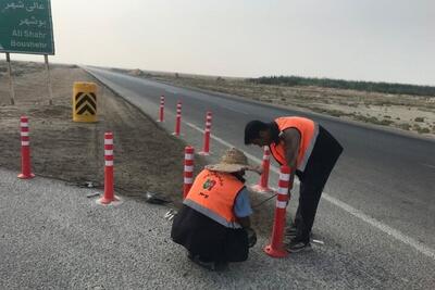  رفع ۲۹ نقطه حادثه‌خیز در راه‌های استان بوشهر