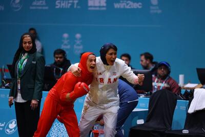  اولین طلای ووشو در بازی‌های کشورهای اسلامی بر گردن سارا شفیعی