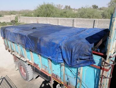  کشف محموله گازوئیل قاچاق در یزد با پوشش آجر سفال