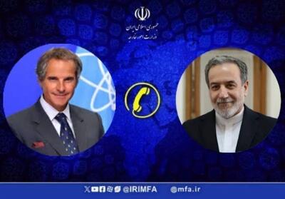  تماس تلفنی عراقچی با گروسی
