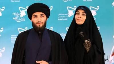  رونمایی جنجالی از عکس عاشقانه الهام چرخنده و همسر روحانی‌اش بدون لباس روحانیت!