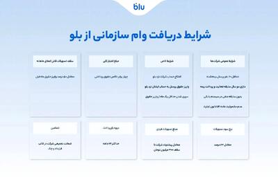  راهنمای کامل دریافت وام سازمانی از بلو