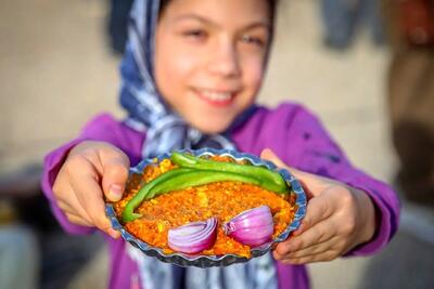  تصاویر؛ جشنواره املت و چای آتیشی