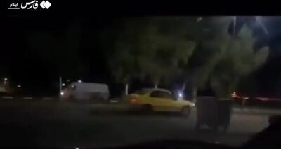  پرواز با ماشین در مهران! + فیلم