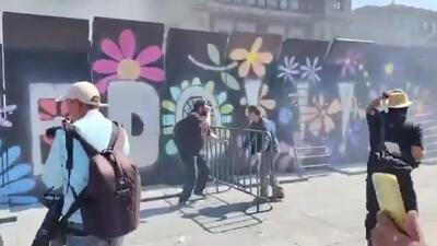  شورش‌ زومرها در مکزیک ۱۲۰ زخمی برجای گذاشت +فیلم