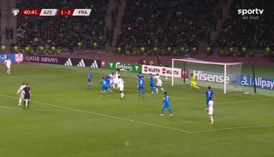  ویدیو: گل سوم فرانسه به آذربایجان توسط خفرن تورام